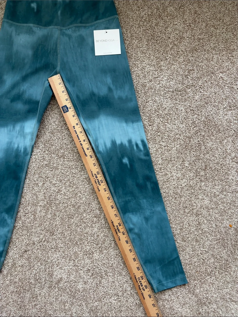 Beyond Yoga Lux High Waisted 7/8 Leggings - Sky Blossom - NWT SZ M